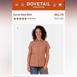 Women’s Dovetail M Work Shirt